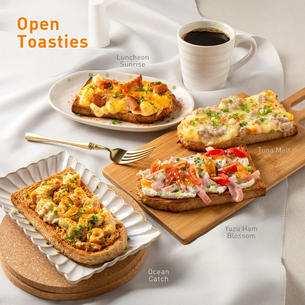 HEAVENLY WANG VOLCANO BUN & OPEN TOAST SETS