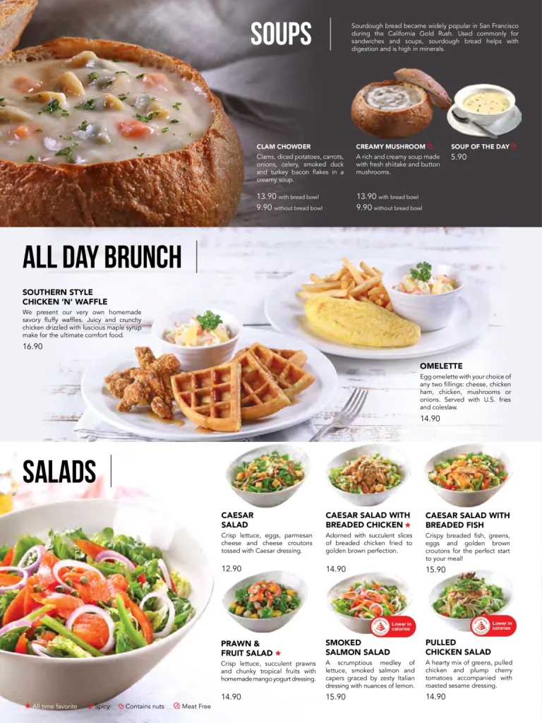 SWENSENS SINGAPORE SALADS