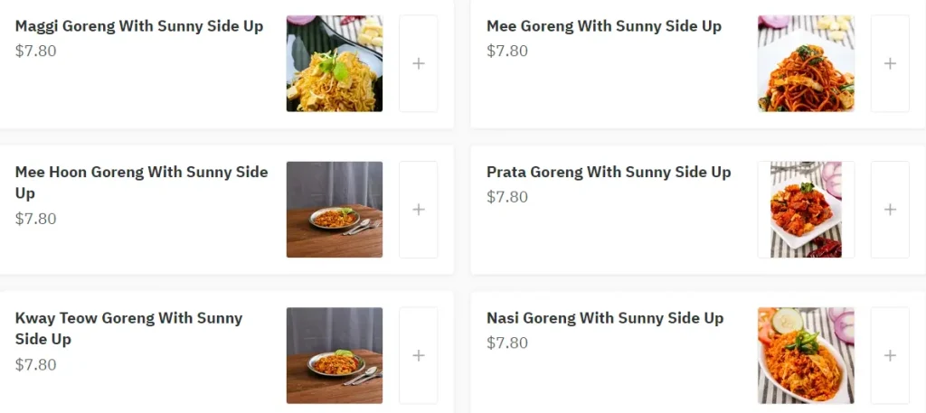 SPRINGLEAF PRATA GORENG GORENG PRICES
