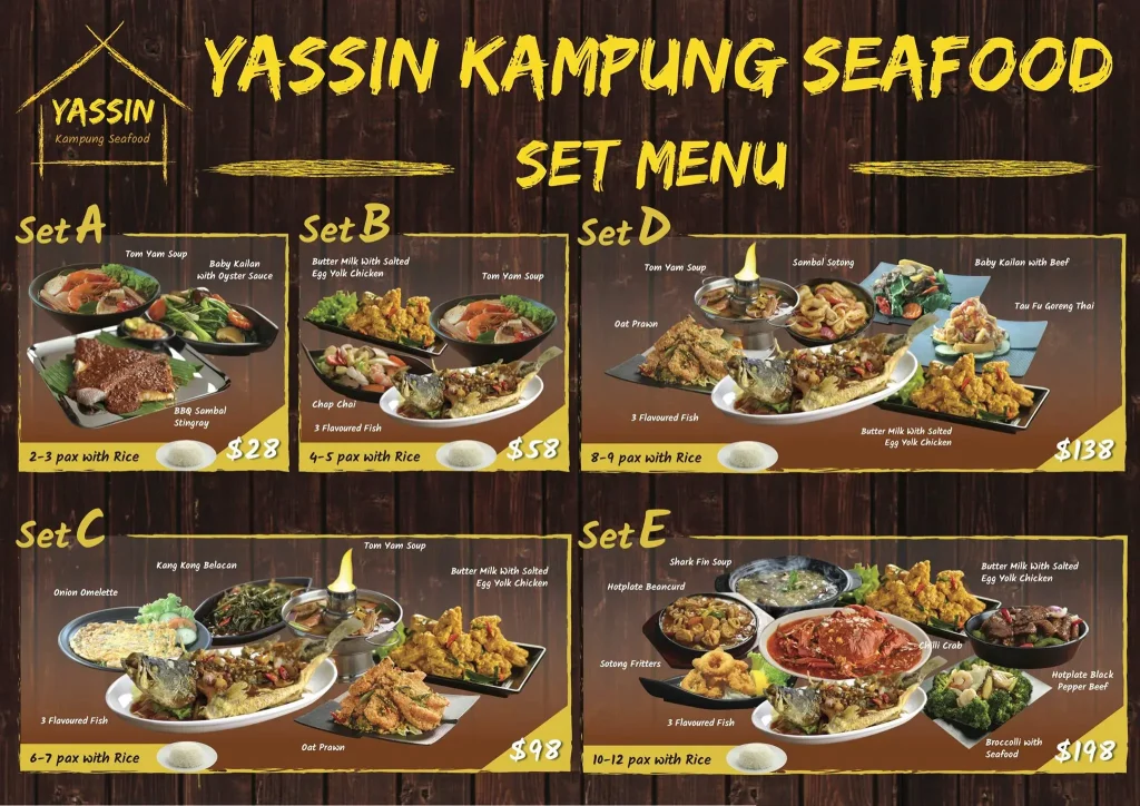 YASSIN KAMPUNG MENU